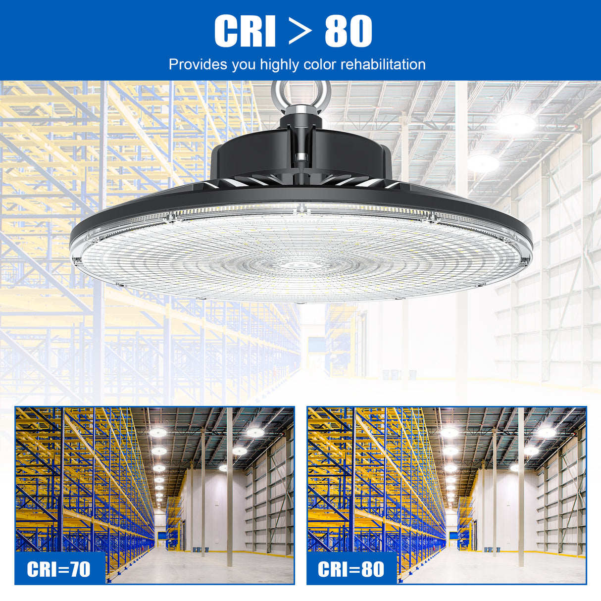 LED High Bay Light - PRO Series,150W,22500lumens,5000K,100-277V