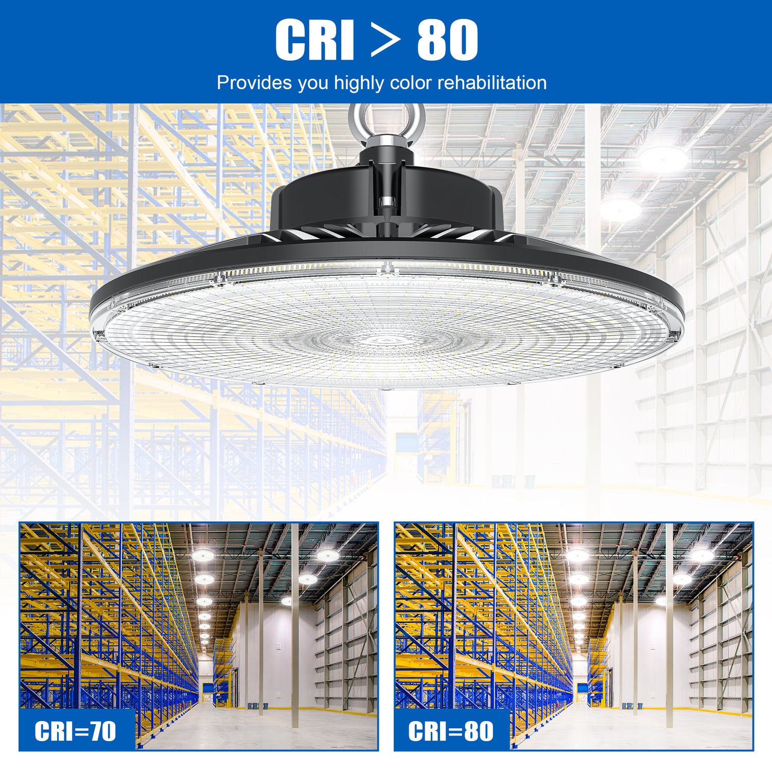 LED High Bay Light - PRO Series,150W,22500lumens,5000K,100-277V