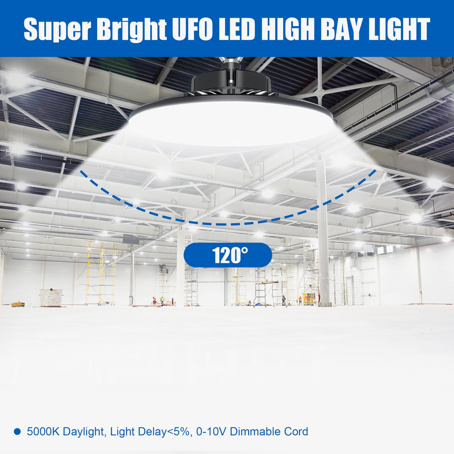 LED High Bay Light - PRO Series,150W,22500lumens,5000K,100-277V