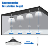 LED High Bay Light - PRO Series,150W,22500lumens,5000K,100-277V