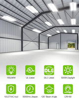 LED Linear High Bay Light - LHB Series,400W,60000lumens,5000K,100-277V