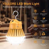 LED Temporary Work Light - LTW Series,60W,8400lumens,Selectable Wattage & CCT,100-277V