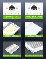 LED Linear High Bay Light - LHB Series,150W,22500lumens,Selectable Wattage & CCT,277-480V