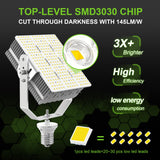 LED Shoebox Retrofit Kit - RK Series,240W,34800lumens,5000K,100-277V