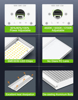 LED Linear High Bay Light - LHB Series,300W,45000lumens,Selectable Wattage & CCT,277-480V