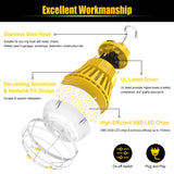 LED Temporary Work Light - LTW Series,100W,13000lumens,5000K,100-277V