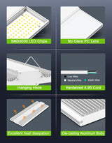 LED Linear High Bay Light - LHB Series,300W,45000lumens,5000K,100-277V