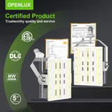 LED Shoebox Retrofit Kit - RK Series,300W,43500lumens,5000K,100-277V