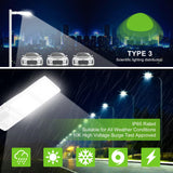 LED Parking Lot Light - PL Series With A&N BRACKET,320W,48000lumens,5000K,100-277V,Built in Photocell