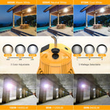 LED Temporary Work Light - LTW Series,100W,14000lumens,Selectable Wattage & CCT,100-277V