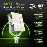 LED Shoebox Retrofit Kit - RK Series,240W,34800lumens,5000K,100-277V