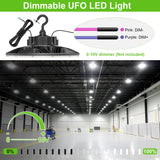 LED High Bay Light - PRO Series, 240W,34800lumens, Selectable Wattage,277-480V