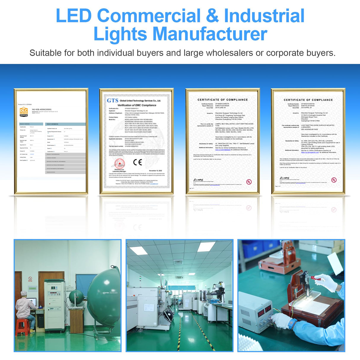 LED Parking Lot Light - SB Series With slip Fit Mount,240W,33600lumens,5000K,277-480V