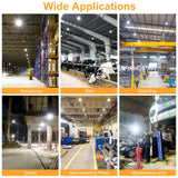 LED Temporary Work Light - LTW Series,80W,11200lumens,Selectable Wattage,5000K,100-277V