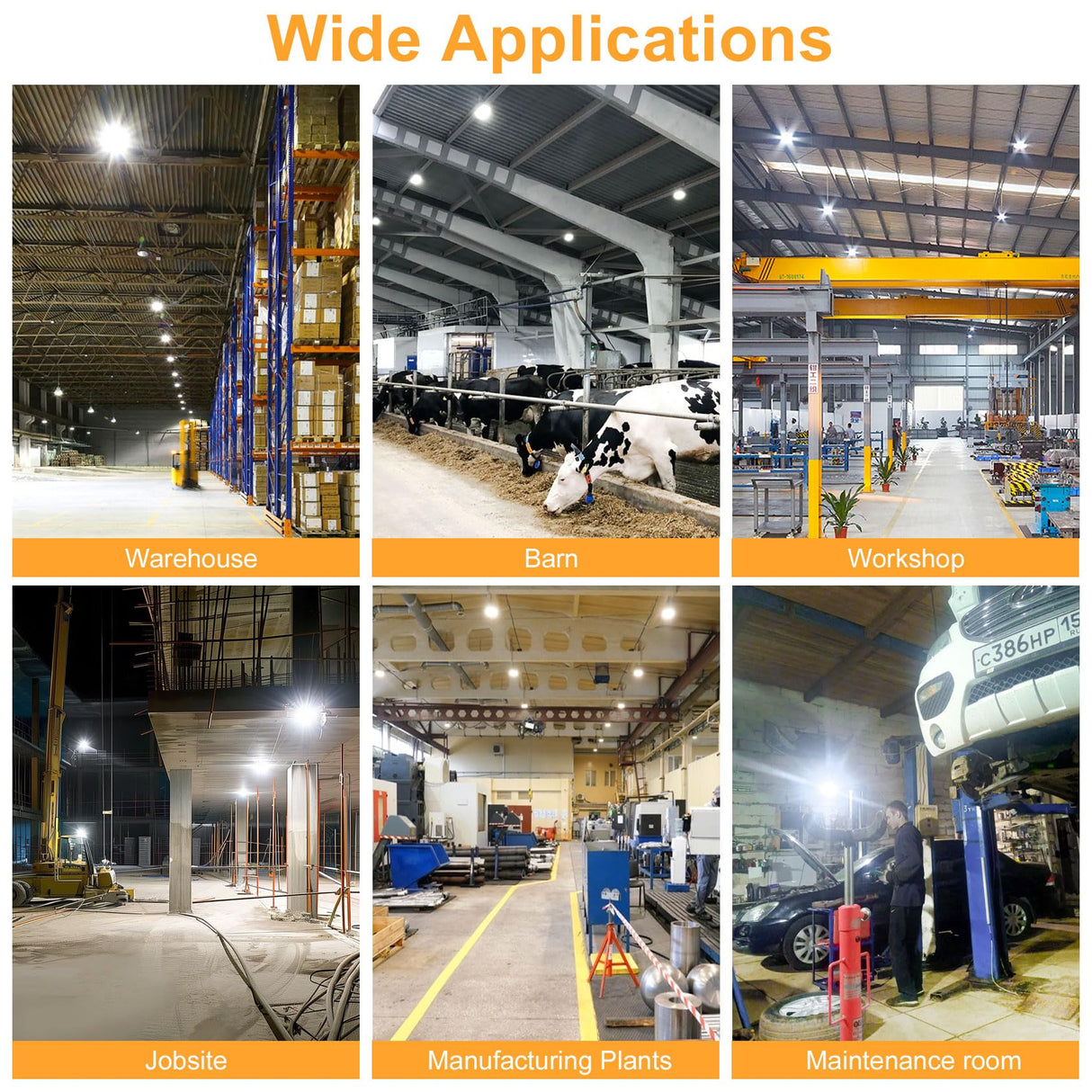 LED Temporary Work Light - LTW Series,100W,14000lumens,Selectable Wattage & CCT,100-277V