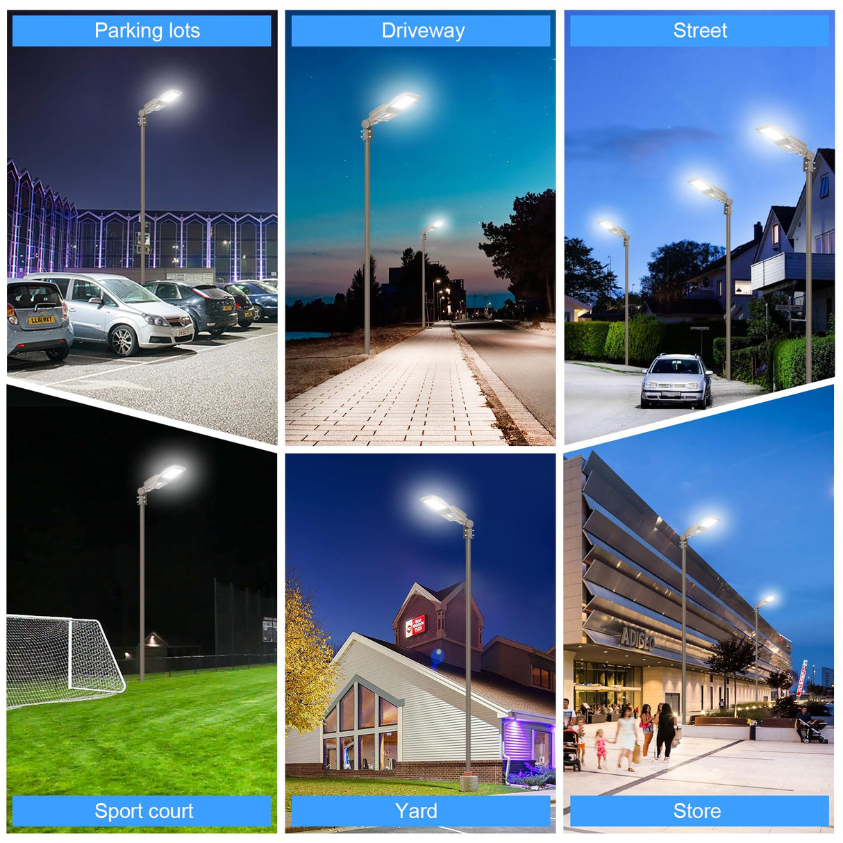 LED Parking Lot Light - SB Series With slip Fit Mount,240W,33600lumens,5000K,277-480V