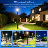 LED Post Top Light- PAL Series,60W,8400lumens,Selectable Wattage & CCT,100V-277V