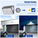 LED Wall Pack Light- WP Series,80W,11200lumens,Selectable Wattage & CCT,100-277V