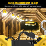 LED Temporary Work Light - LTW Series,60W,8400lumens,5000K,100-277V