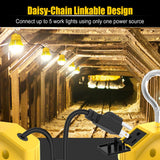 LED Temporary Work Light - LTW Series,100W,13000lumens,5000K,100-277V