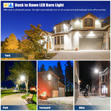 LED BARN LIGHT - SP Series,80W,11200lumens,5000K,100-277V，Dusk to Dawn