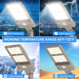 LED Parking Lot Light - SB Series With Slip Fit  Mount,400W,60000lumens,,5000K,277-480V,Built in Photocell