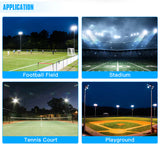 LED Stadium Light  - NCL Series,600W,90000lumens,5000K,100-277V