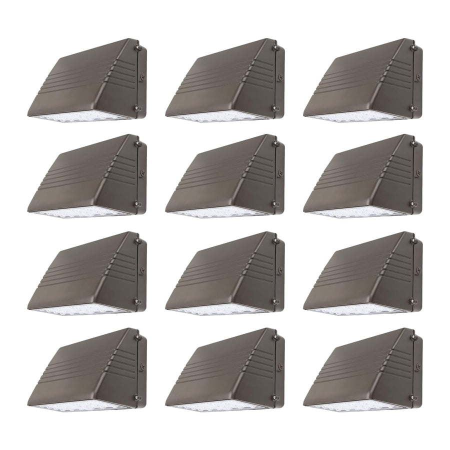 LED Wall Pack Light- FWP Series,125W,18750lumens,Selectable Wattage & CCT,100-277V