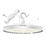 LED High Bay Light - BI Series,240W,36000lumens,Selectable Wattage&CCT,100-277V WITH US PLUG