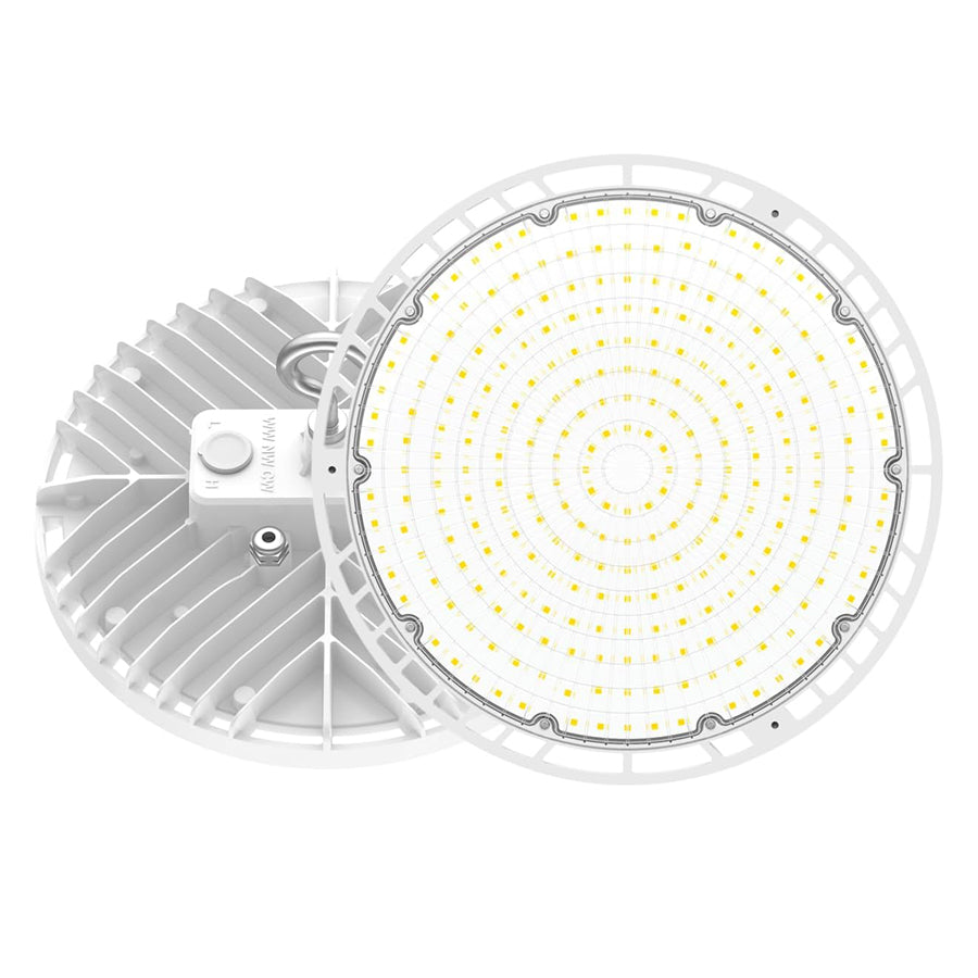 LED High Bay Light - BI Series,240W,36000lumens,Selectable Wattage&CCT,100-277V WITH US PLUG