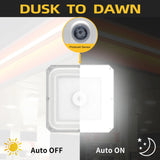 LED Canopy Light  - CPG Series,60W,8400lumens,Selectable Wattage & CCT,100-277V,with Photocell