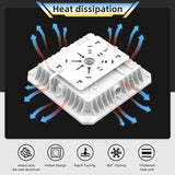 LED Canopy Light  - CPG Series,60W,8400lumens,Selectable Wattage & CCT,100-277V,with Photocell