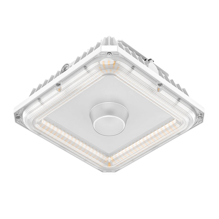LED Canopy Light  - CPG Series,60W,8400lumens,Selectable Wattage & CCT,100-277V,with Photocell