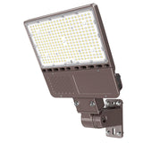 LED Parking Lot Light - PL Series With A&N BRACKET,200W,30000lumens,5000K,277-480V,Built in Photocell