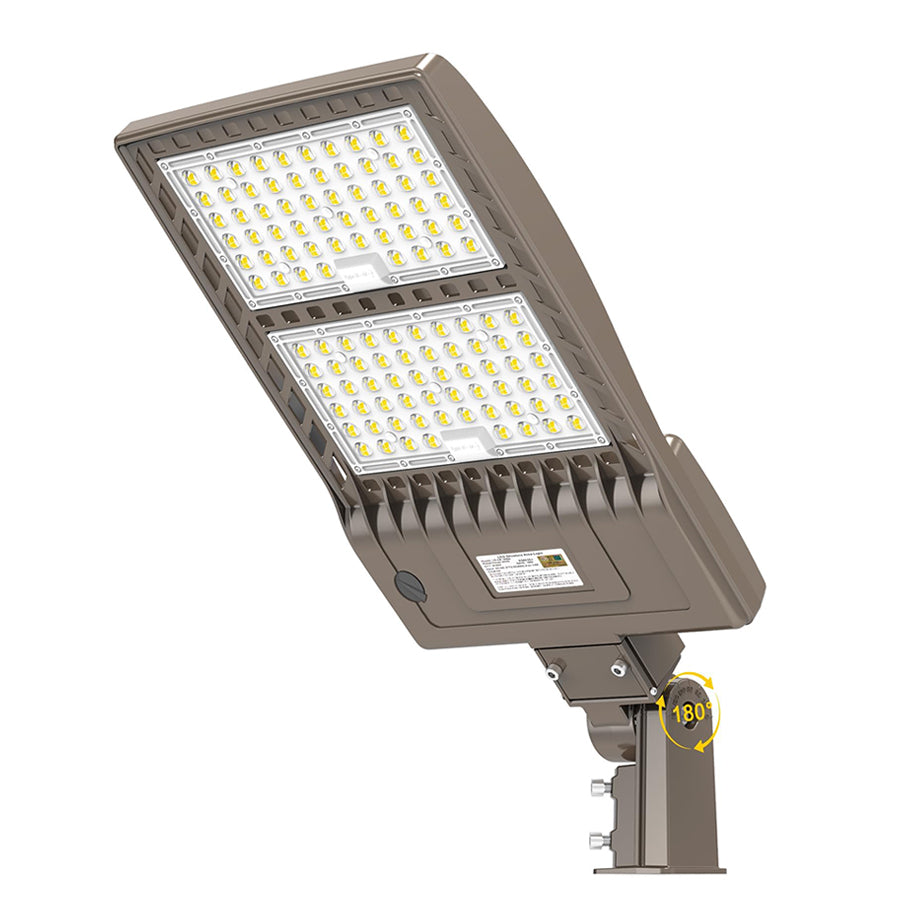 LED Parking Lot Light - SB Series,320W,44800lumens,5000K,100-277V