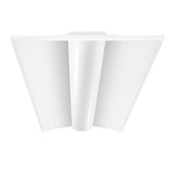 4PACK LED Troffer Light - TFL Series,50W,6500lumens,Selectable Wattage & CCT,100-277V, 2*4ft