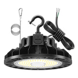 LED High Bay Light - UFO05 Series,240W,36000lumens,Selectable Wattage,5000K,277-480V