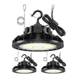 LED High Bay Light - UFO05 Series,240W,36000lumens,Selectable Wattage,5000K,277-480V