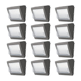 LED Wall Pack Light- WP Series,80W,11200lumens,Selectable Wattage & CCT,100-277V