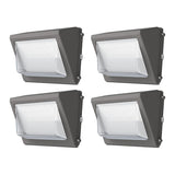 LED Wall Pack Light- WP Series,80W,11200lumens,Selectable Wattage & CCT,100-277V